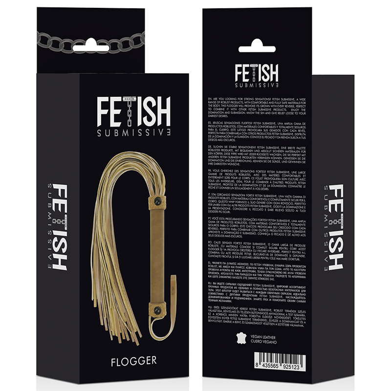 FETISH SUBMISSIVE ORIGEN - VEGANE LEDERPEITSCHE – Bild 6