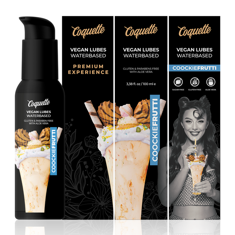COQUETTE CHIC DESIRE - PREMIUM EXPERIENCE LUBRICANTE VEGANO COOKIEFRUTTI 100ML – Bild 2
