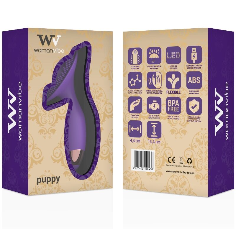 WOMANVIBE - PUPPY STIMULATOR AUFLADBARES SILIKON – Bild 3