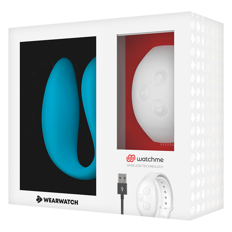 WEARWATCH - WATCHME DUAL TECHNOLOGY VIBRATOR INDIGO/SNOW - Image 5