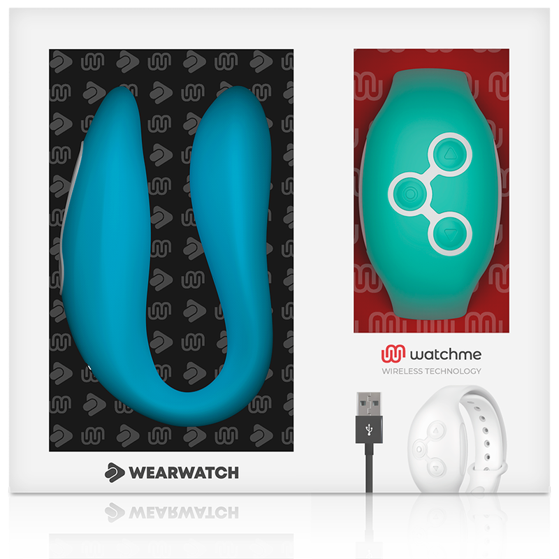 WEARWATCH - VIBRADOR DUAL TECHNOLOGY WATCHME AÑIL /AGUA MARINA – Bild 3