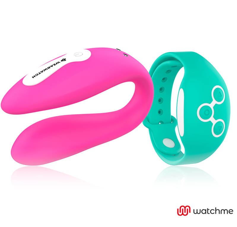 WEARWATCH - VIBRADOR DUAL TECHNOLOGY WATCHME FUCSIA / AGUA MARINA – Bild 6