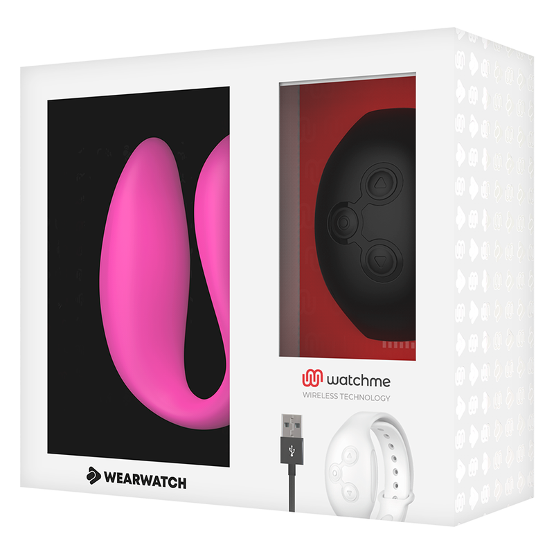 WEARWATCH - VIBRADOR DUAL TECHNOLOGY WATCHME FUCSIA /AZABACHE – Bild 2