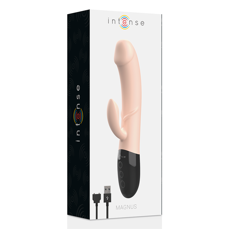 INTENSE - MAGNUS VIBRADOR RECARGABLE DUAL NATURAL – Bild 5