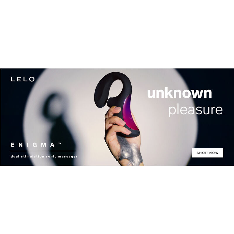 LELO - ENIGMA DOPPELSAUG-STIMULATIONSMASSAGER SCHWARZ – Bild 3