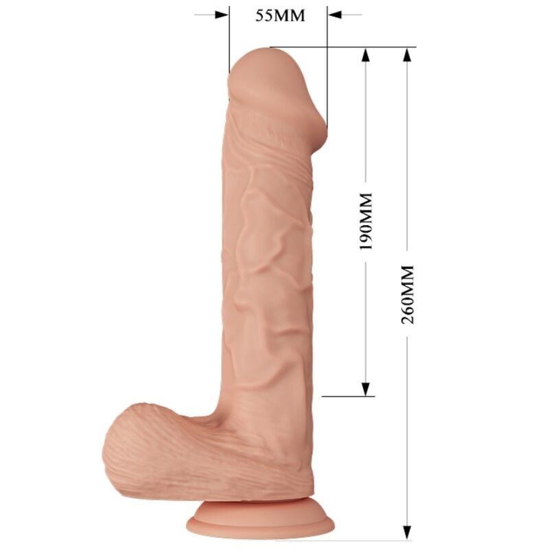 BAILE - SCHÖNE BEGEGNUNG BERQRISI VIBRATION 26 CM NATÜRLICH – Bild 7