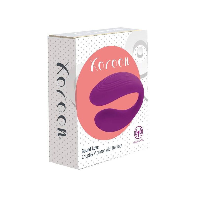 XOCOON - GEBUNDENER VIBRATOR FÜR LIEBESPAARE, LILA - Image 5