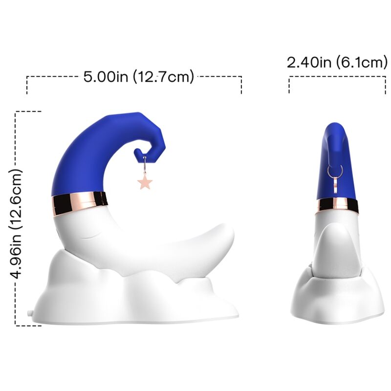 ARMONY - SWEETMOON KLITORIS & G-SPOT SAUGROHR BLAU – Bild 4
