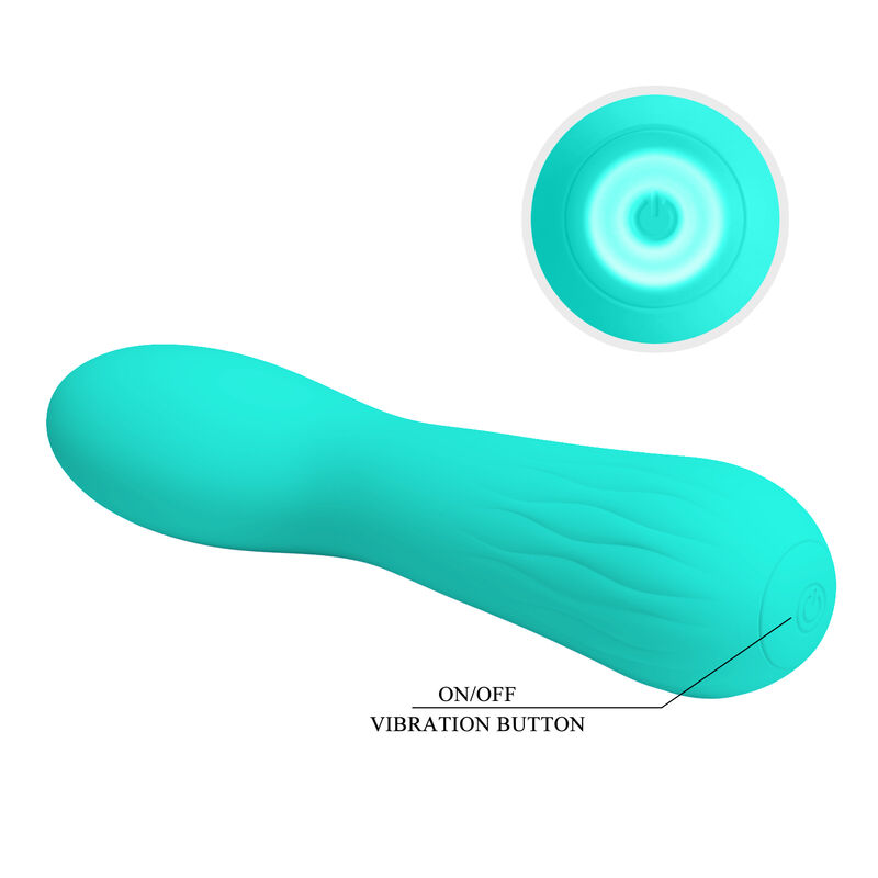 PRETTY LOVE - FAUN WIEDERAUFLADBARER VIBRATOR AQUAGRÜN – Bild 6
