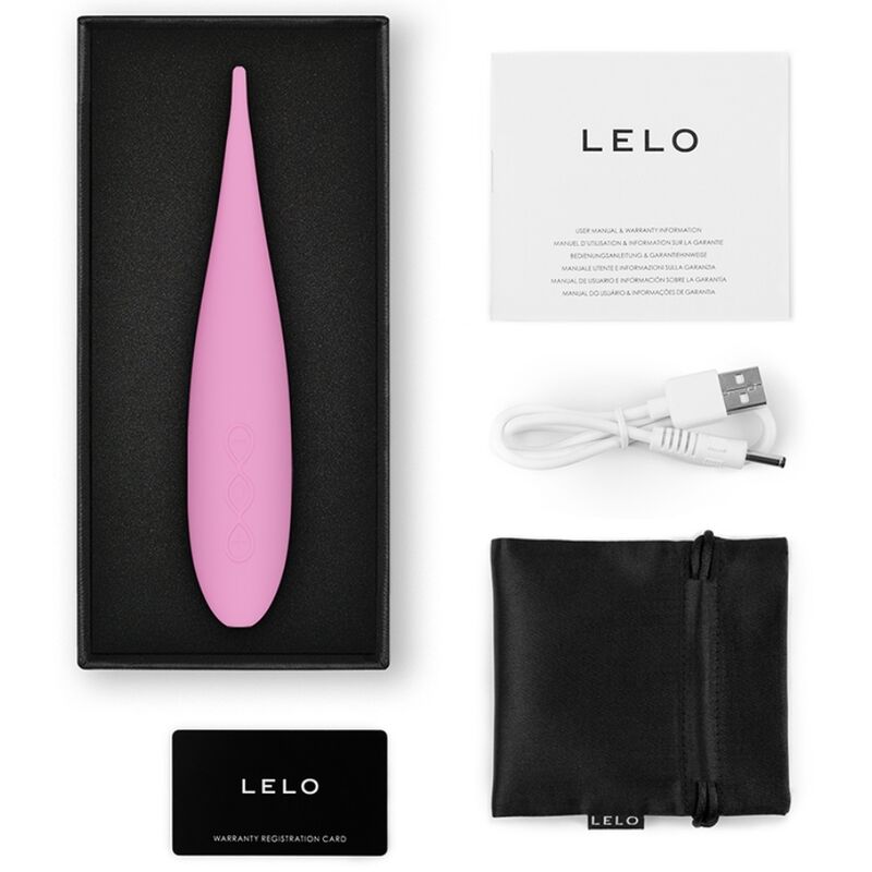LELO - DOT TRAVEL KLITORIS-STIMULATOR ROSA – Bild 4