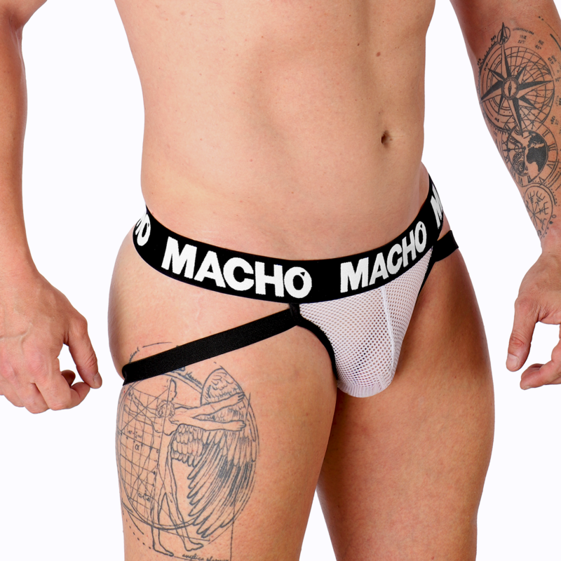 MACHO - MX26X1 JOCK NET WEISS – Bild 4