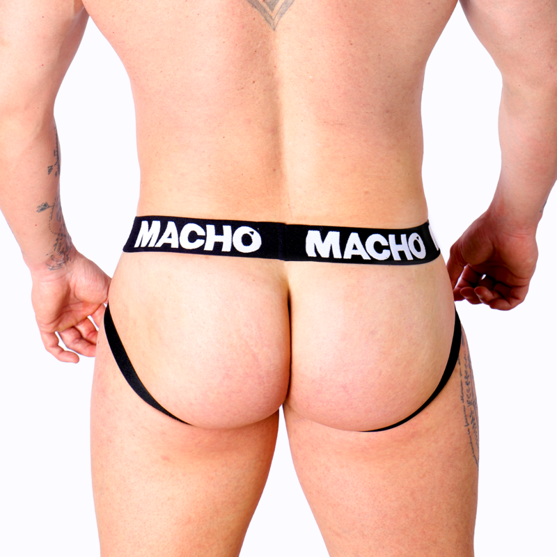 MACHO - MX25NC JOCK BLACK LEATHER S – Bild 6