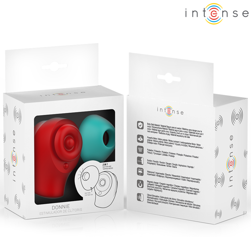 INTENSE - DONNIE KLITORISTIMULATOR ROT/GRÜN – Bild 6