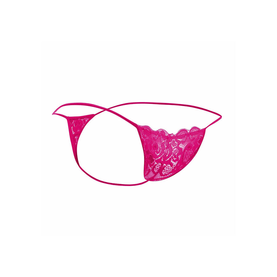 MOB - TANGA DE ENCAJE ROSA TALLA S/M – Bild 5
