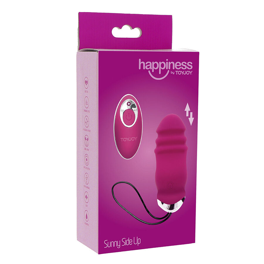 TOYJOY - HAPPINESS SUNN SIDE UP AND DOWN FUCHSIA VIBRATOR FERNBEDIENUNG – Bild 7