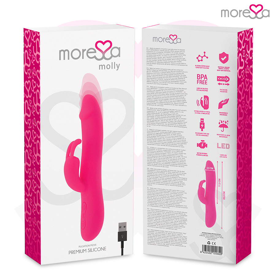 MORESSA - MOLLY PREMIUM SILIKON WIEDERAUFLADBAR – Bild 6