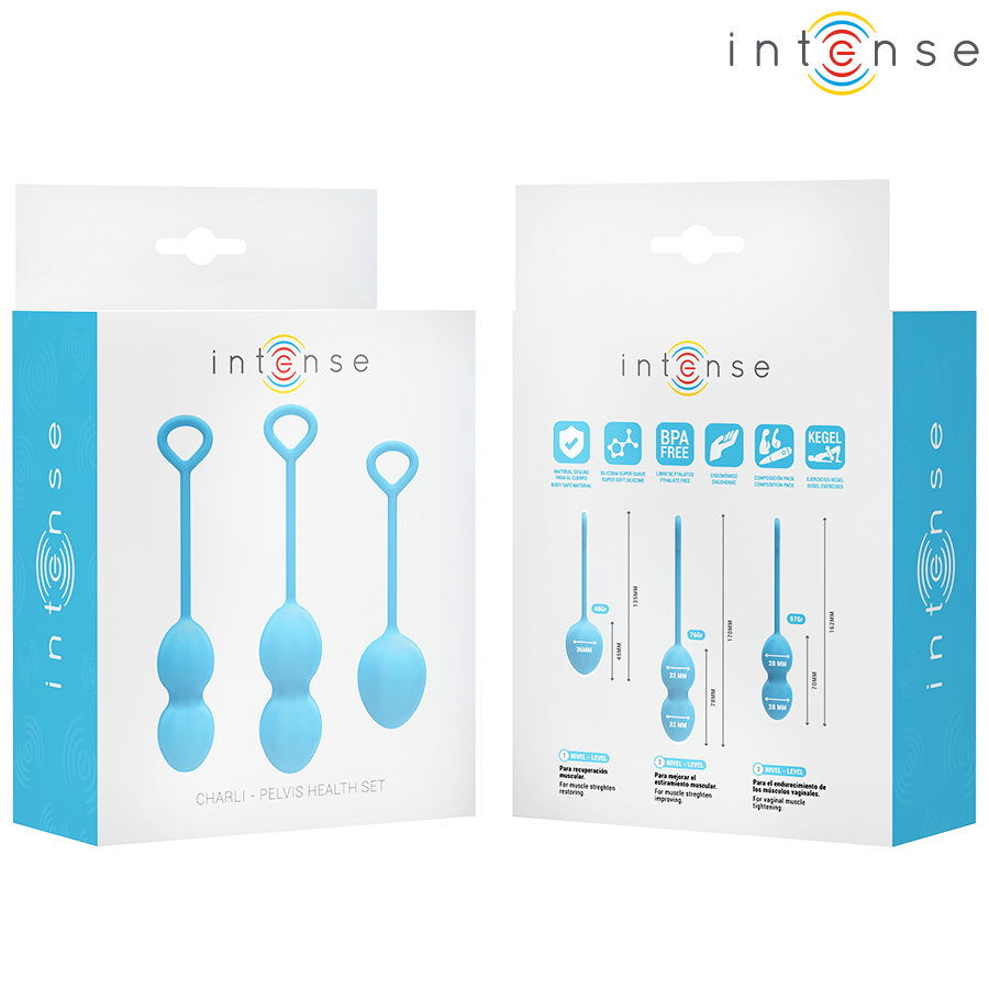 INTENSE - CHARLI KEGEL BALL KIT BLAU – Bild 4