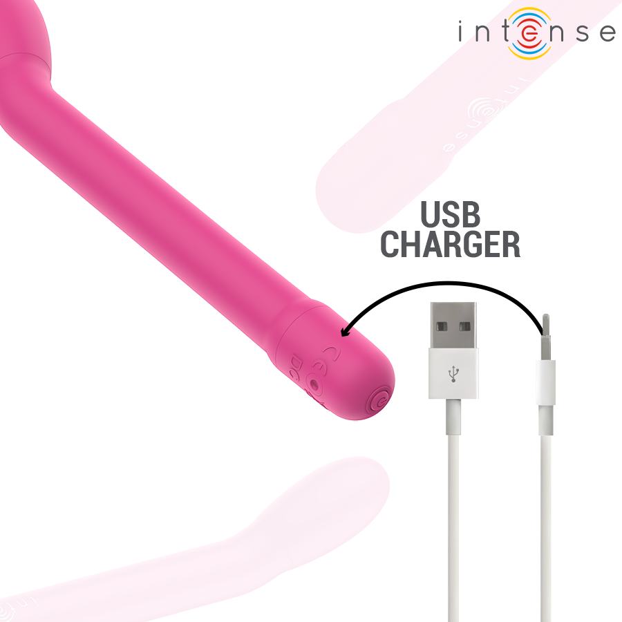 INTENSE - KARLIE WIEDERAUFLADBARER G-SPOT-STIMULATOR ROSA – Bild 4
