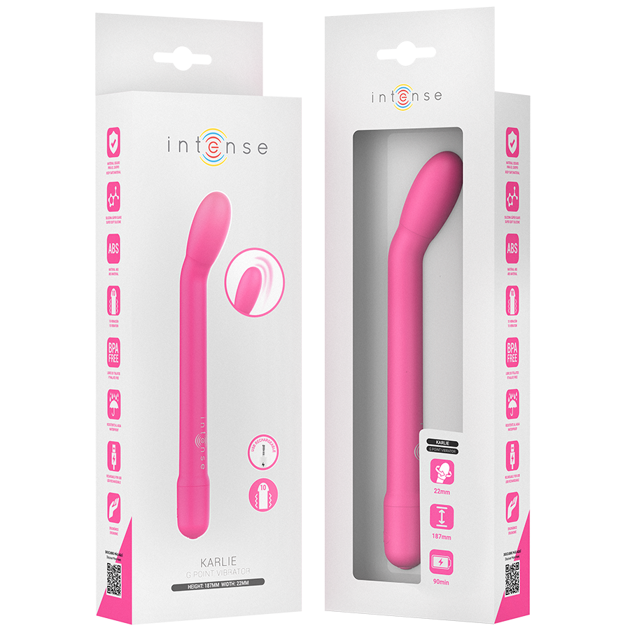 INTENSE - KARLIE WIEDERAUFLADBARER G-SPOT-STIMULATOR ROSA – Bild 5