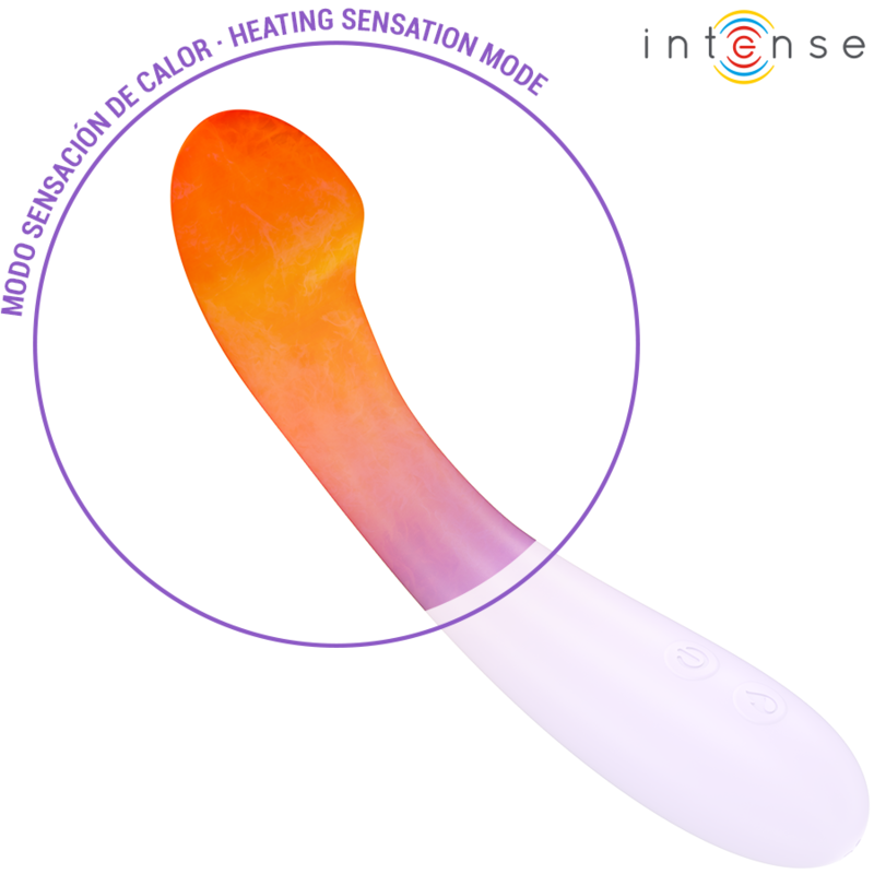 INTENSE - BECKY VIBRATOR 19 CM HEIZBAR 7 VIBRATIONEN LILA – Bild 3