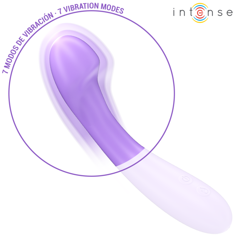 INTENSE - BECKY VIBRATOR 19 CM HEIZBAR 7 VIBRATIONEN LILA – Bild 4