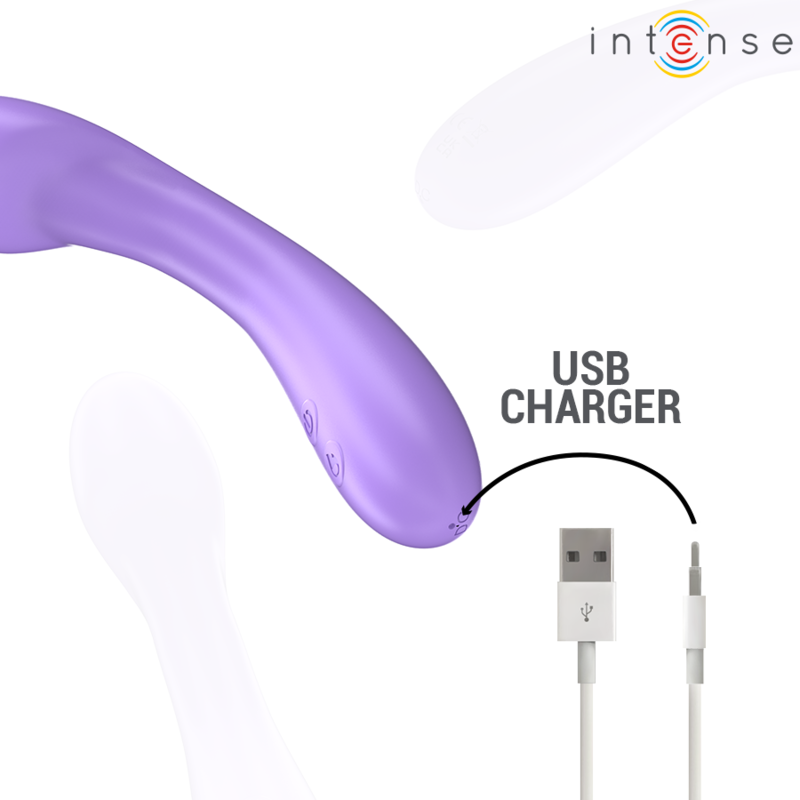 INTENSE - BECKY VIBRATOR 19 CM HEIZBAR 7 VIBRATIONEN LILA – Bild 6
