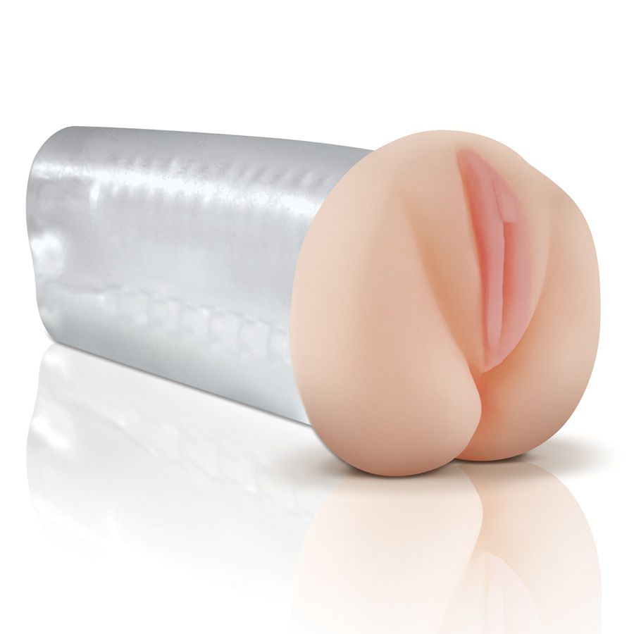 EXTREME TOYZ - MASTURBADOR VAGINA NATURAL TRANSPARENTE