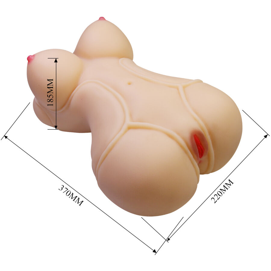 CRAZY BULL - DIANA REALISTISCHER WEIBLICHER TORSO VAGINA UND ANAL 5 KG – Bild 4