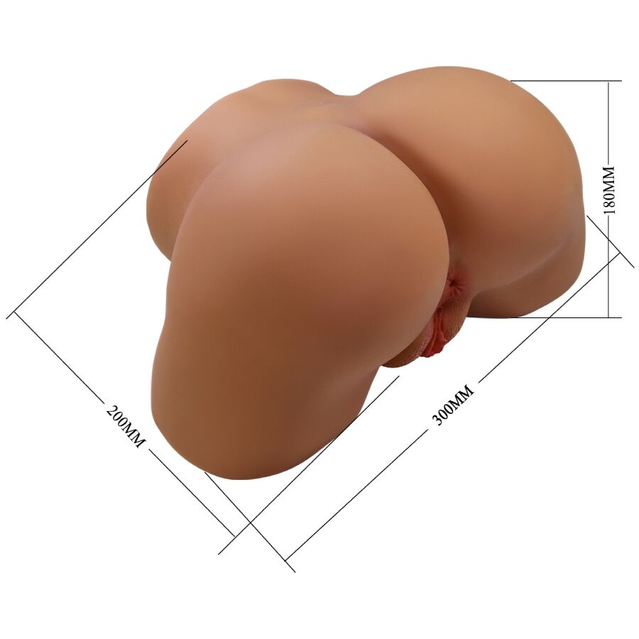 CRAZY BULL - GERIANN REALISTISCHER WEIBLICHER PO-VIBRATOR UND SAUGER MIT TON 5,5 KG – Bild 8