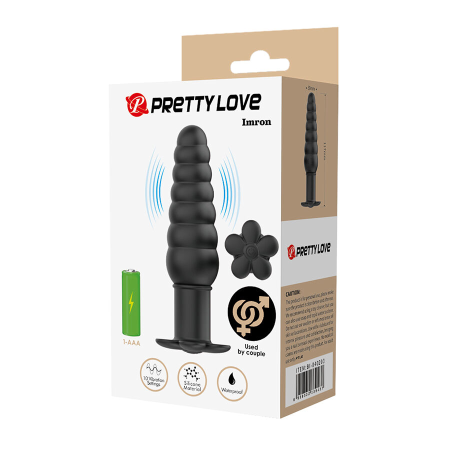 PRETTY LOVE - IMRON PLUG ANAL CON VIBRACIÓN – Bild 6