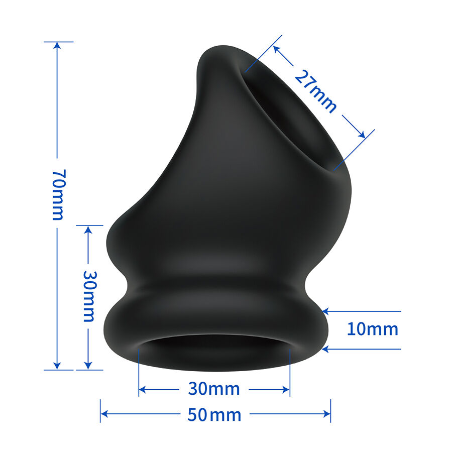 CRAZY BULL - OBERON ANILLO DE SOPORTE PARA PENE Y TESTÍCULOS – Bild 4