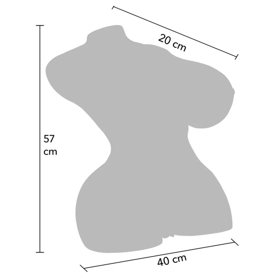 VERBORGENE BEGIERDE - MELKENDE MEGA-SCHLAMPE-TORSO WEIBLICHER MASTURBATOR 22 KG – Bild 6