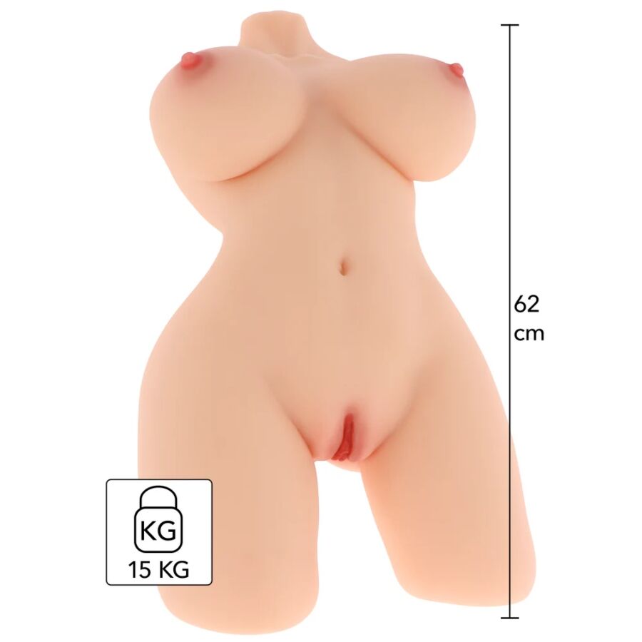 VERBORGENE BEGIERDE - GROSSER COLLEGE-FICK-SCHLAMPE-TORSO-FRAU-MASTURBATOR 15 KG - Image 9