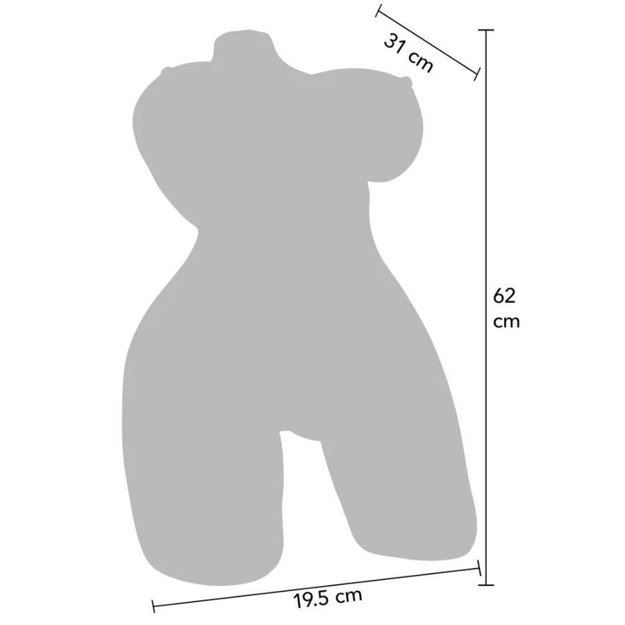 VERBORGENE BEGIERDE - GROSSER COLLEGE-FICK-SCHLAMPE-TORSO-FRAU-MASTURBATOR 15 KG - Image 10