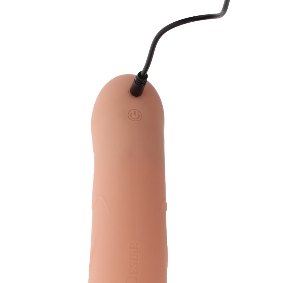 HIDDEN DESIRE - INFERNO VIBRIERENDER PENIS-SLEEVE ZUM AUFSCHNALLEN 18 CM – Bild 3
