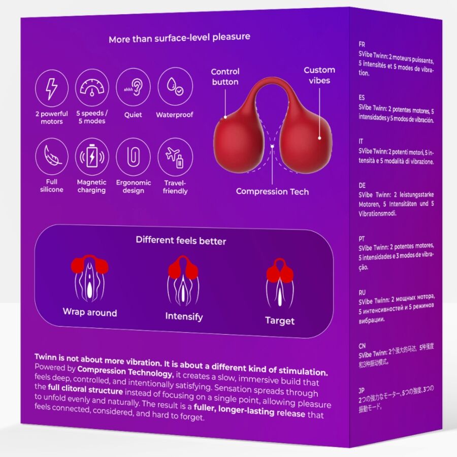 SNAIL VIBE - TWINN CHERRY FINGER VIBRATOR – Bild 3