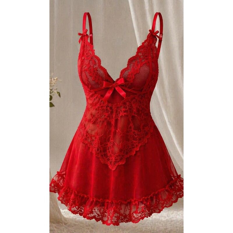 LIVCO CORSETTI FASHION - NUIT SET T-SHIRT + ROTER STOß 2028 L/XL – Bild 3
