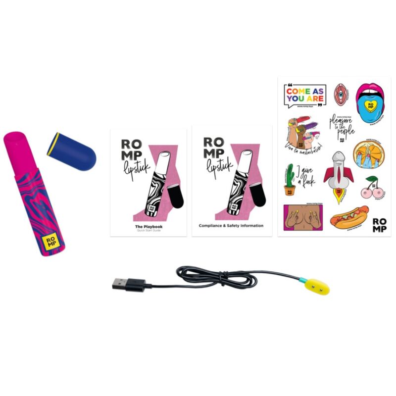 ROMP - LIPSTICK ESTIMULADOR DE CLÍTORIS PINTALABIOS 7 NIVELES – Bild 5