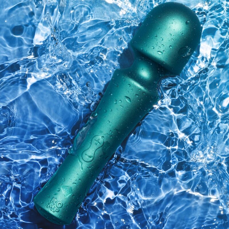 ROMP - PRESTO MINI WAND VIBRADOR CABEZAL FLEXIBLE VERDE – Bild 10