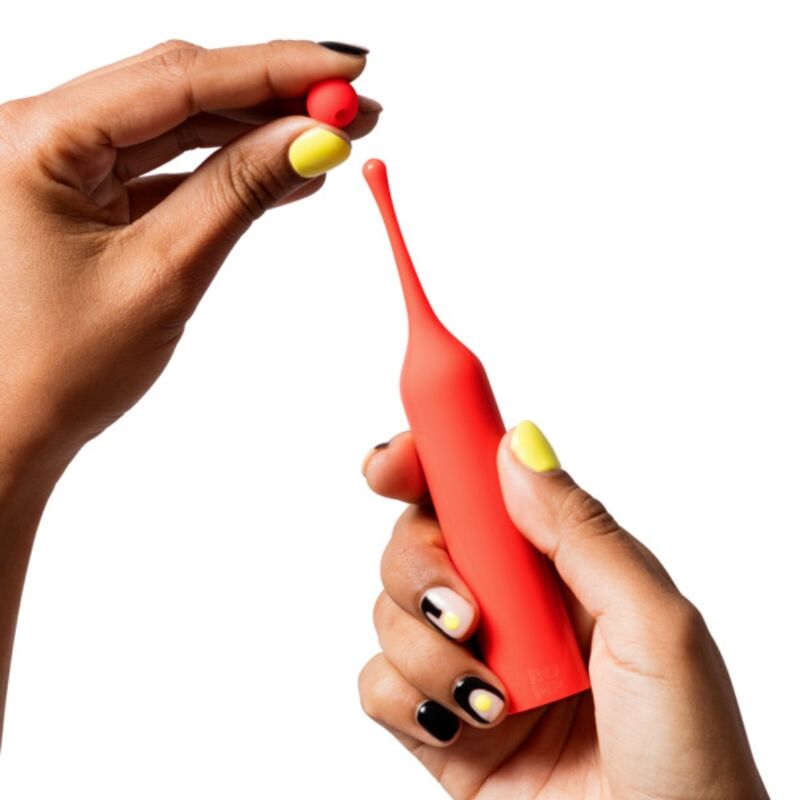 ROMP - POP ESTIMULADOR DE CLÍTORIS ALTA FRECUENCIA ROJO – Bild 8