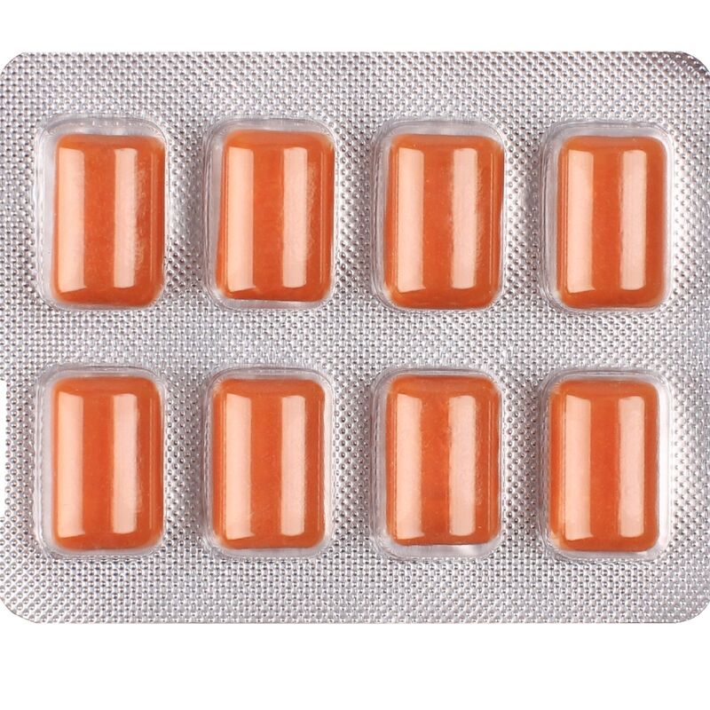 WUG SOLAR – Funktionelles Vitamin- und Zink-Kaugummi mit tropischem Fruchtgeschmack, 8 Stück pro Blisterpackung – Bild 3