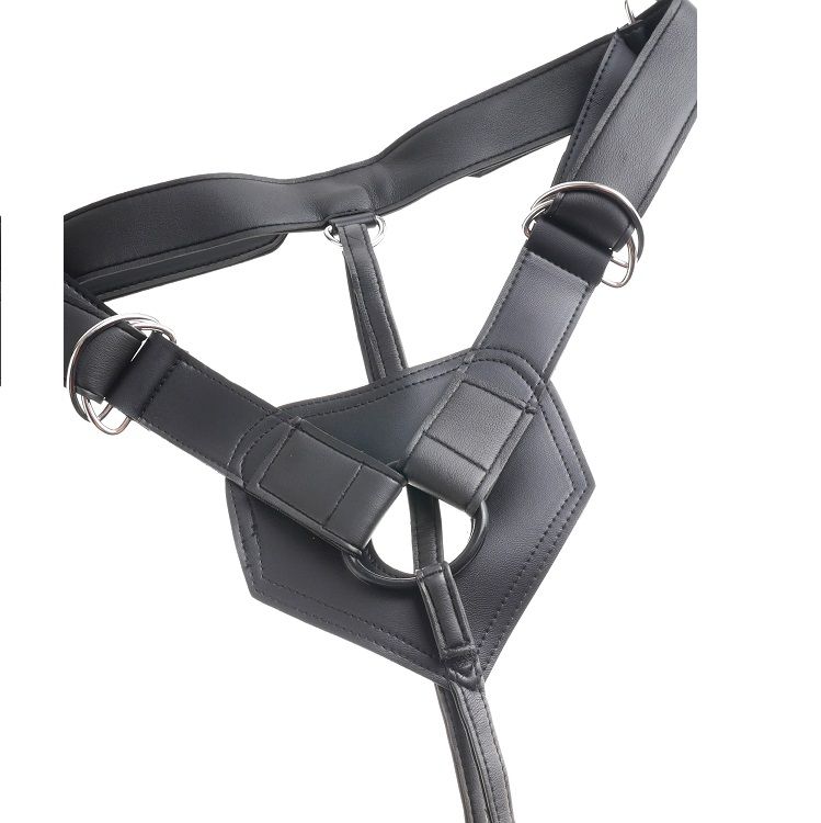 KING COCK - HARNESS CON PENE REALÍSTICO NATURAL 20.3 CM – Bild 3