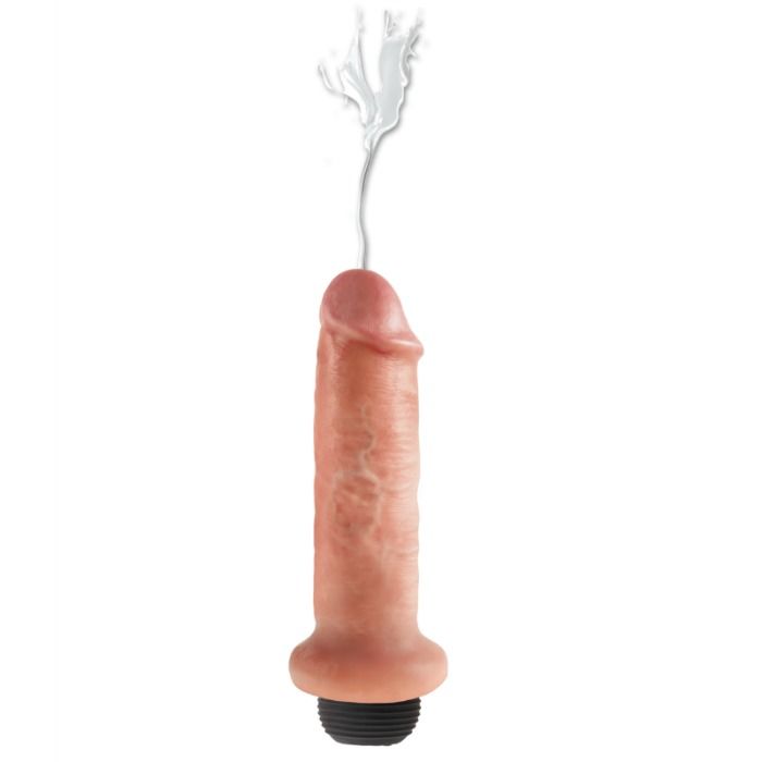 KING COCK - DILDO SQUIRTING 17.8 CM NATURAL – Bild 7