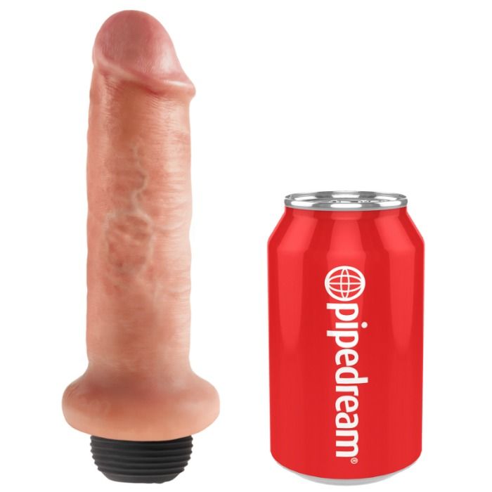KING COCK - DILDO SQUIRTING 17.8 CM NATURAL – Bild 5