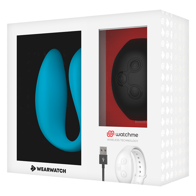 WEARWATCH - WATCHME DUAL TECHNOLOGY VIBRATOR INDIGO / JET - Image 4