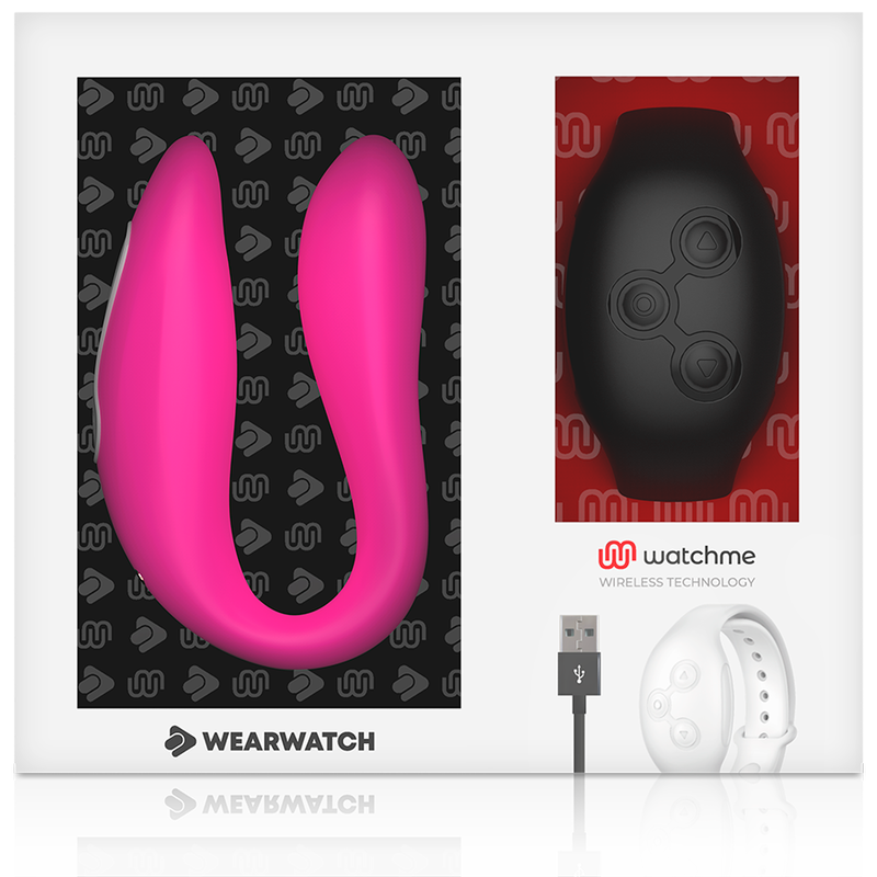WEARWATCH - WATCHME DUAL TECHNOLOGY VIBRATOR FUCHSIA/AZABACHE – Bild 5