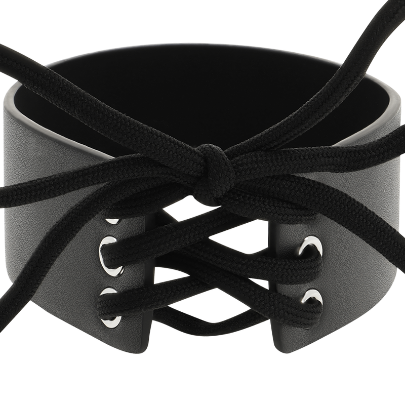 COQUETTE CHIC DESIRE - VEGANES LEDER-HALSBAND – Bild 4