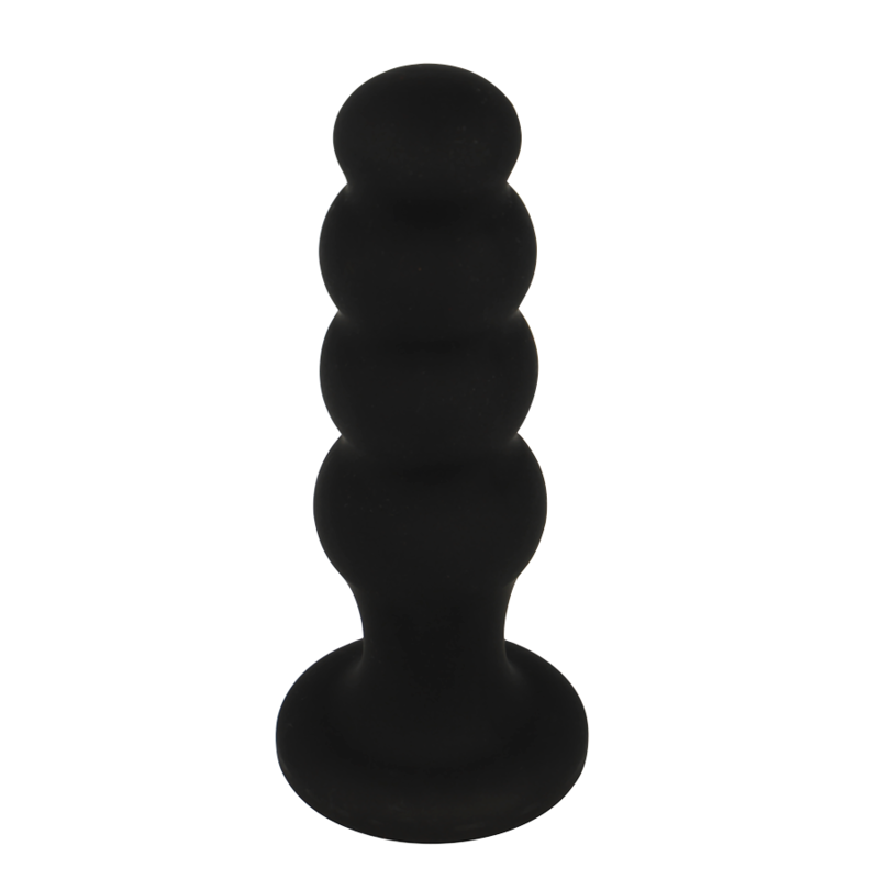 BLACK&SILVER - SCOTT PREMIUM SILIKON ANALPLUG SCHWARZ – Bild 3