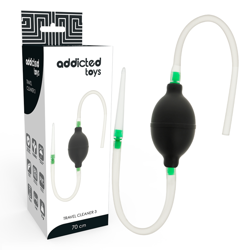 ADDICTED TOYS - SCHWARZES ENEMA-SET - Image 4