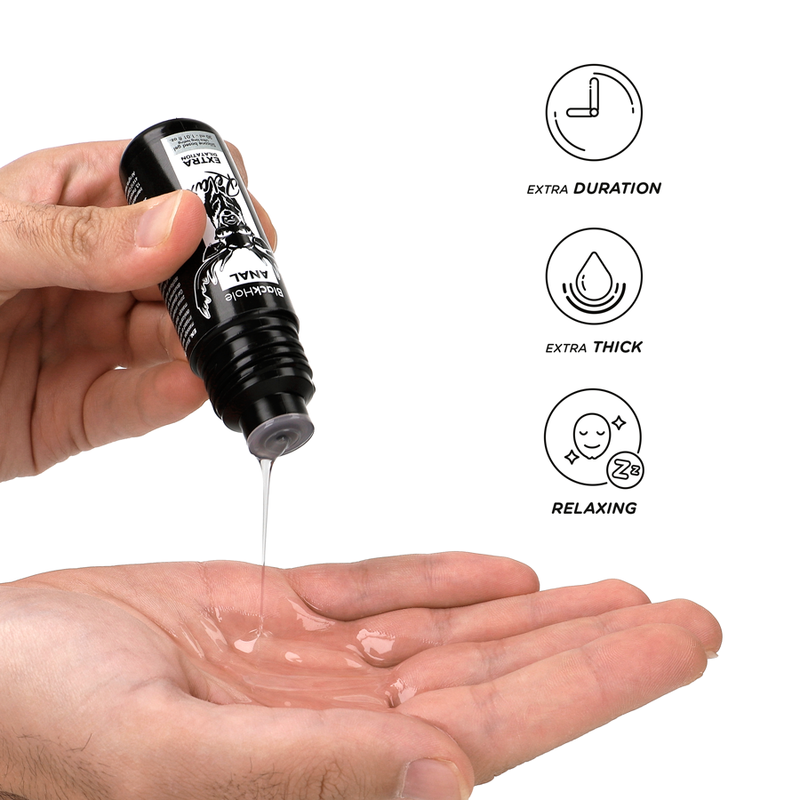 BLACK HOLE - GEL AUF SILIKONBASIS ZUR ANAL-DILATATION 30 ML – Bild 3